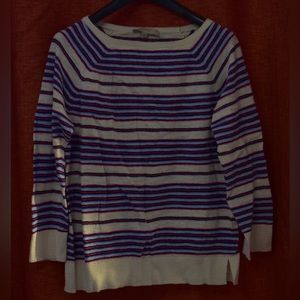 Loft, Large, Striped Sweater